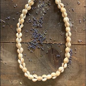 Vintage Cowrie Shell Necklace